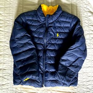 Ralph Lauren reversible puffer coat - Size 4